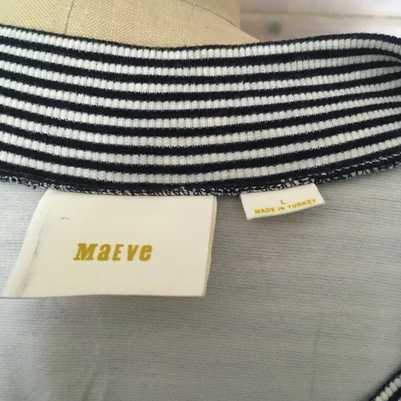 Maeve Anthropologie striped shift dress - Picture 4 of 6